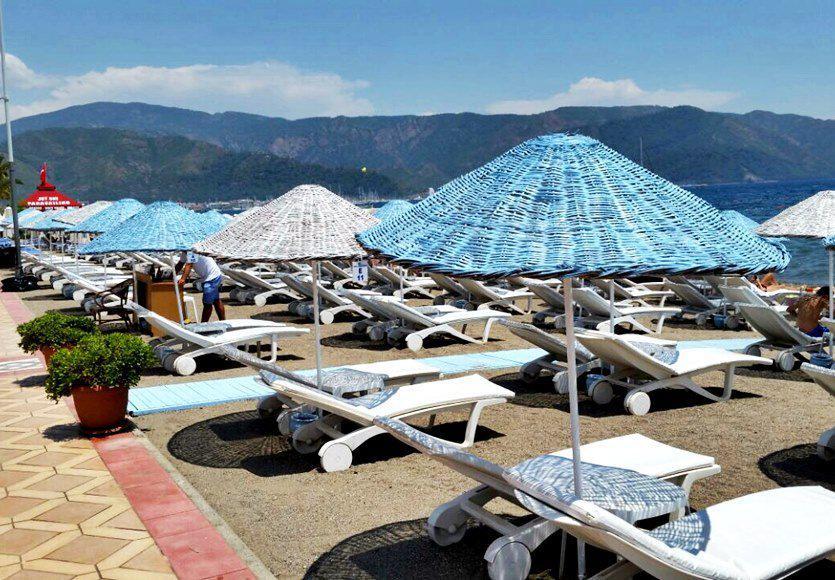 Pasa Garden Beach 말마리스 외부 사진